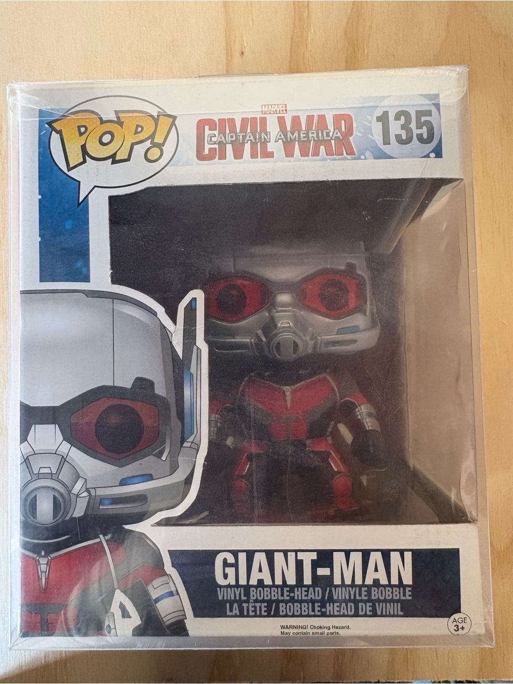 Funko Giant-Man Pop! Vinyl Figure - Red & Silver